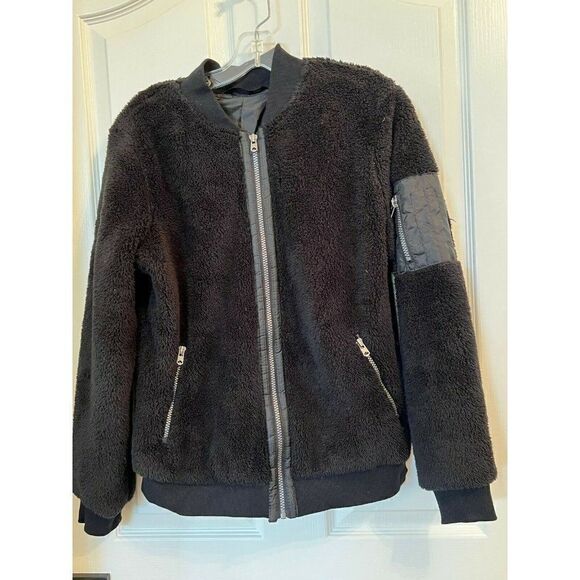 Stoic Black Bomber Moto Jacket - Picture 3 of 6